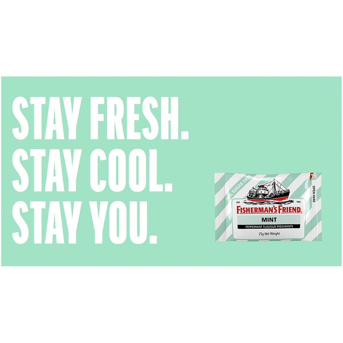 Fisherman's Friend Mints Fresh Sugar Free 25g