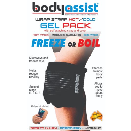 Body Assist Deluxe Gel Pack With Strap and Bag