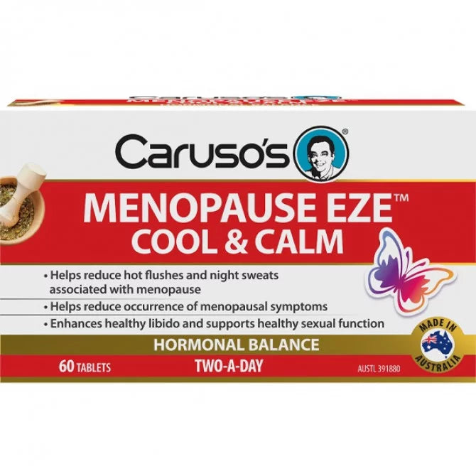 Caruso's Menopause Eze Cool & Calm 60 Tablets
