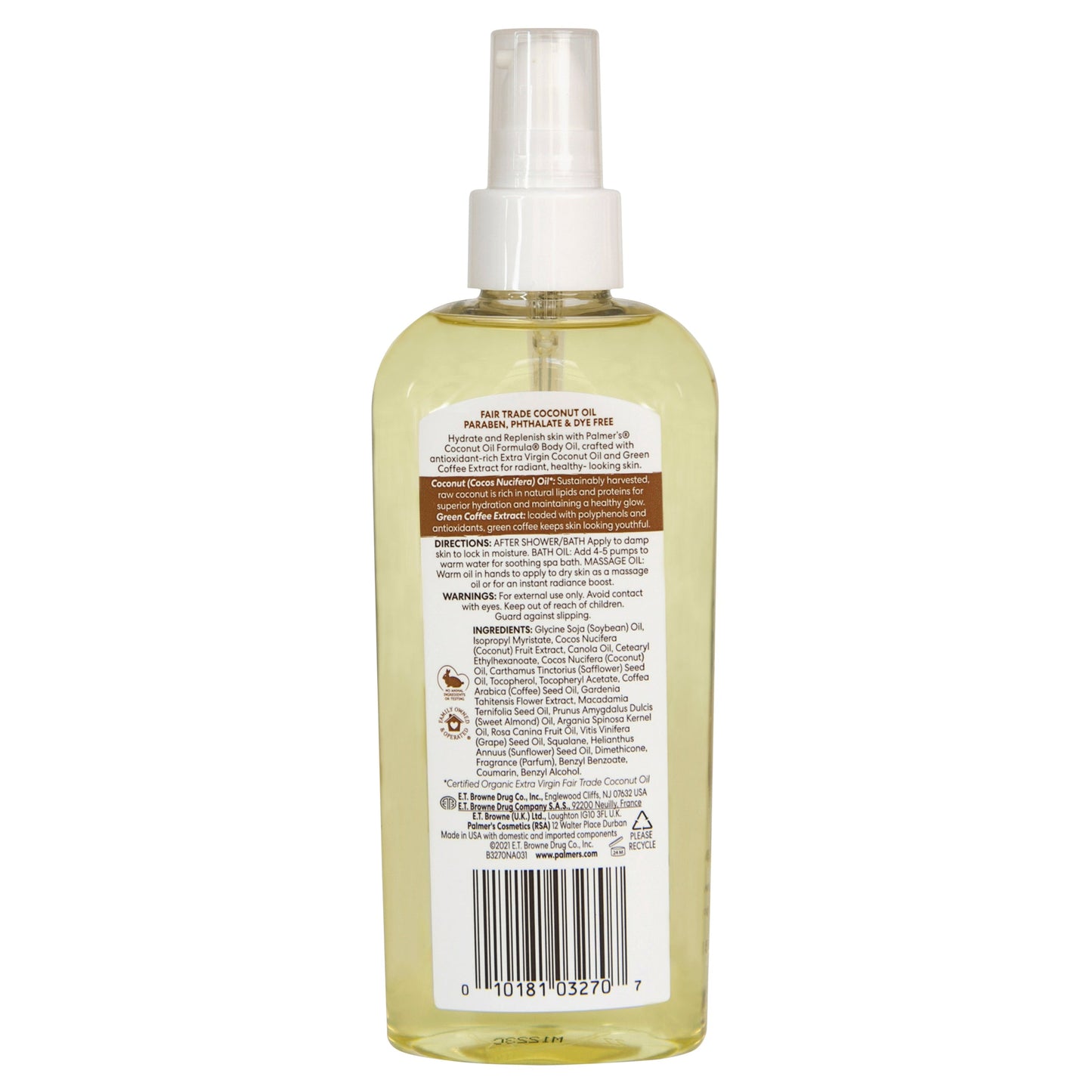 Palmer's Coconut Oil Hydrate Replenish Body Oil 150ml