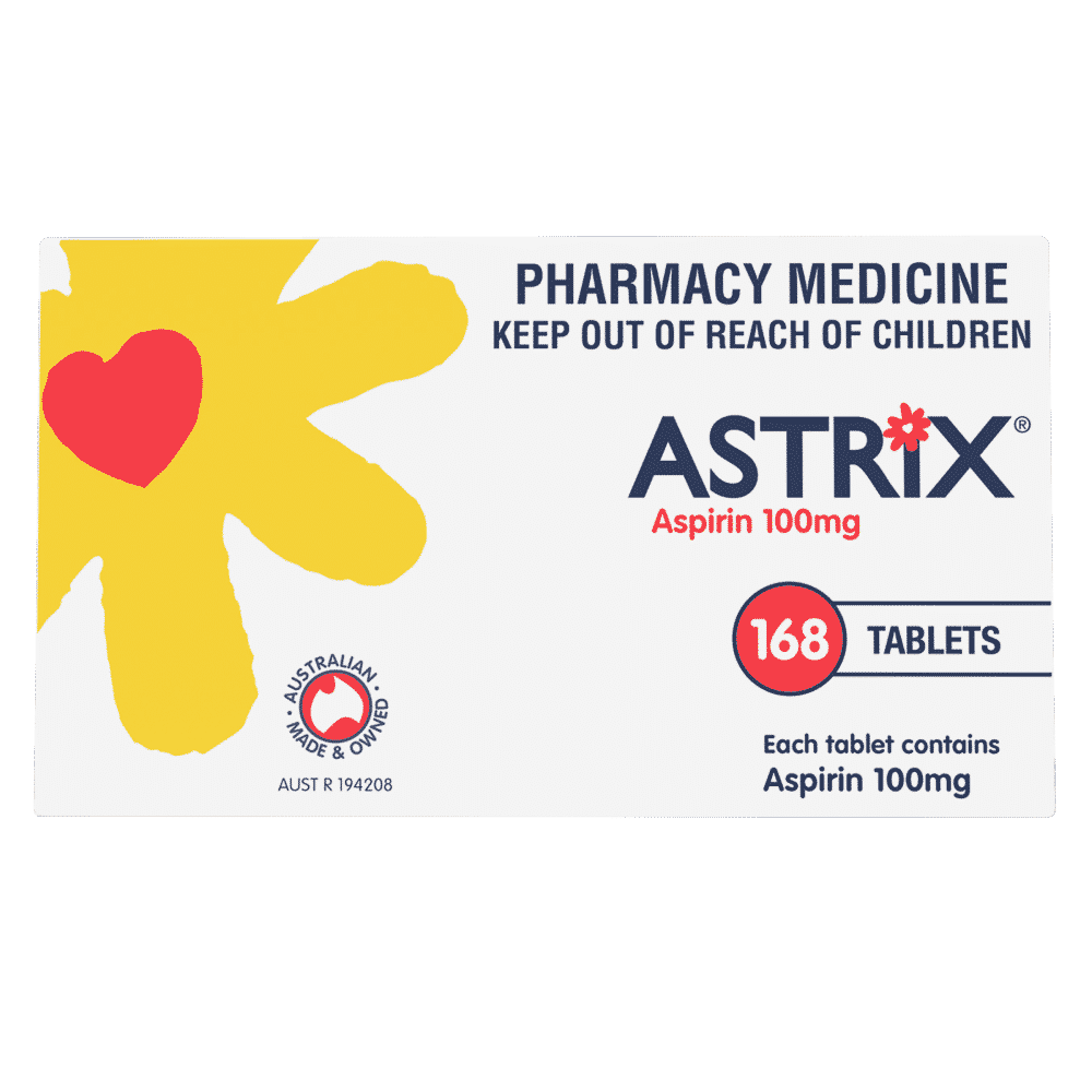 Astrix Aspirin 100mg 168 Tablets