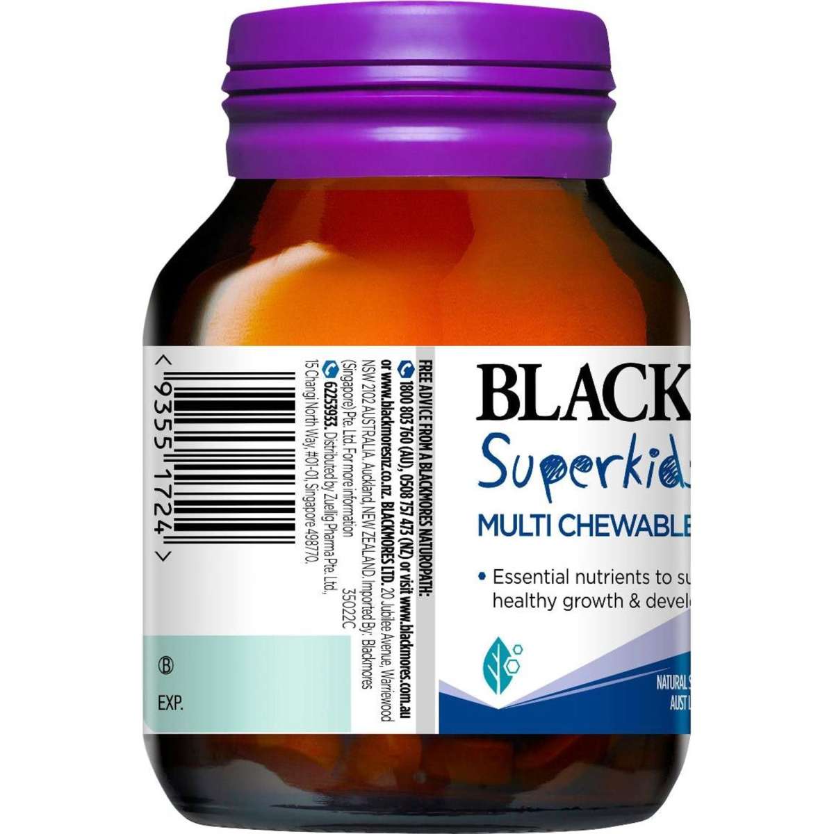 Blackmores Superkids Multi 60 Chewables