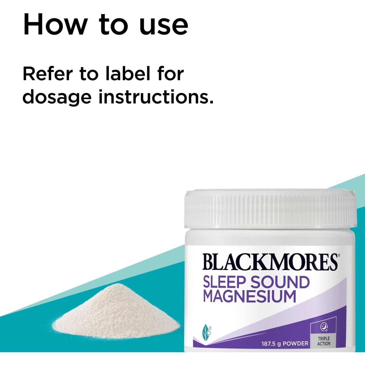 Blackmores Sleep Sound Magnesium Powder 187.5g