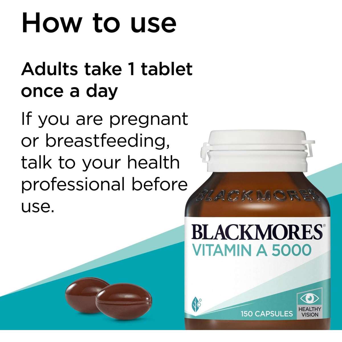 Blackmores Vitamin a 5000iu 150 Capsules