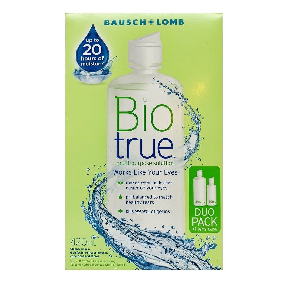 Bausch & Lomb Biotrue Multi Purpose Solution 300ml + 120ml Duo Pack