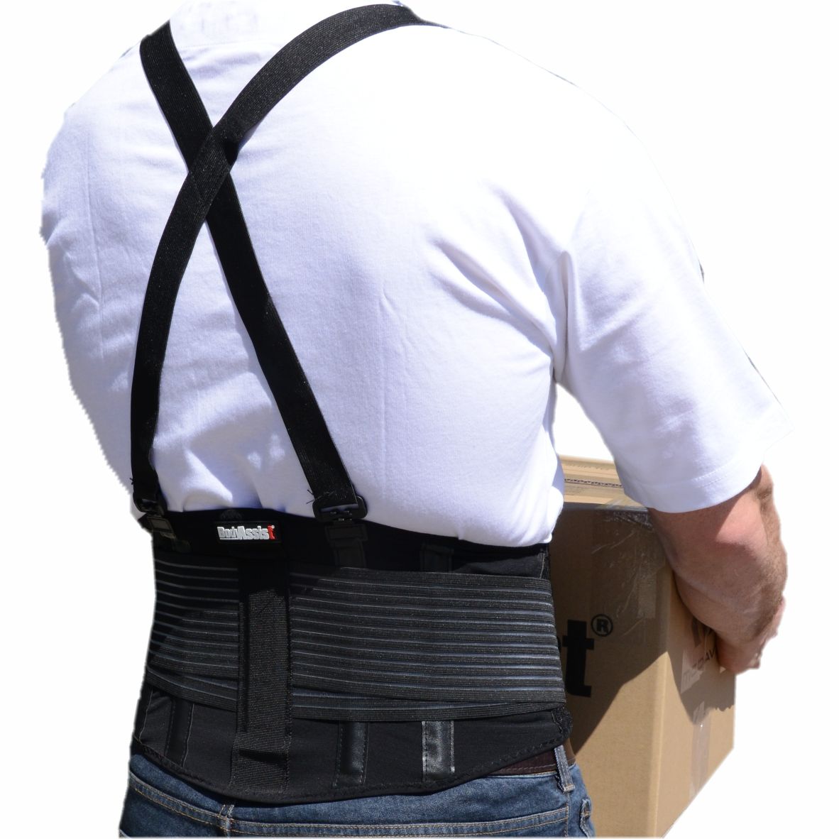 Body Assist Back Support With Shoulder Straps