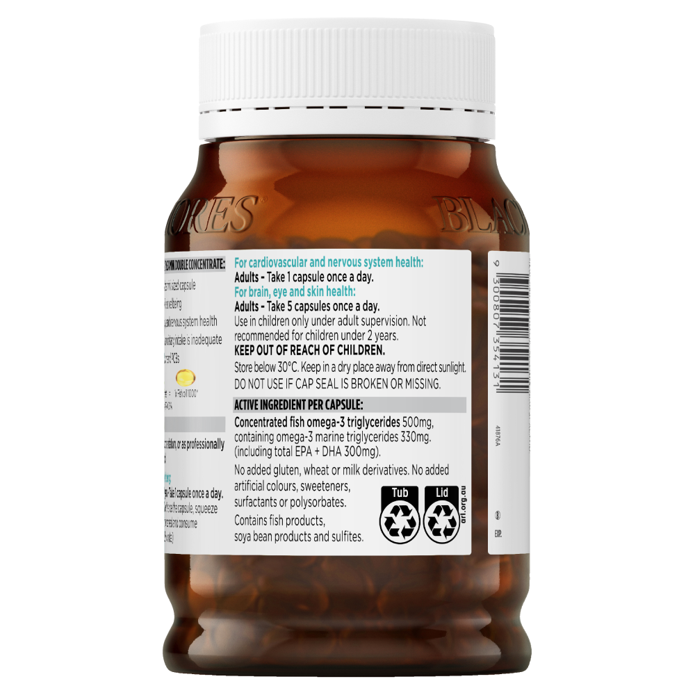 Blackmores Odourless Fish Oil 400 Mini Capsules