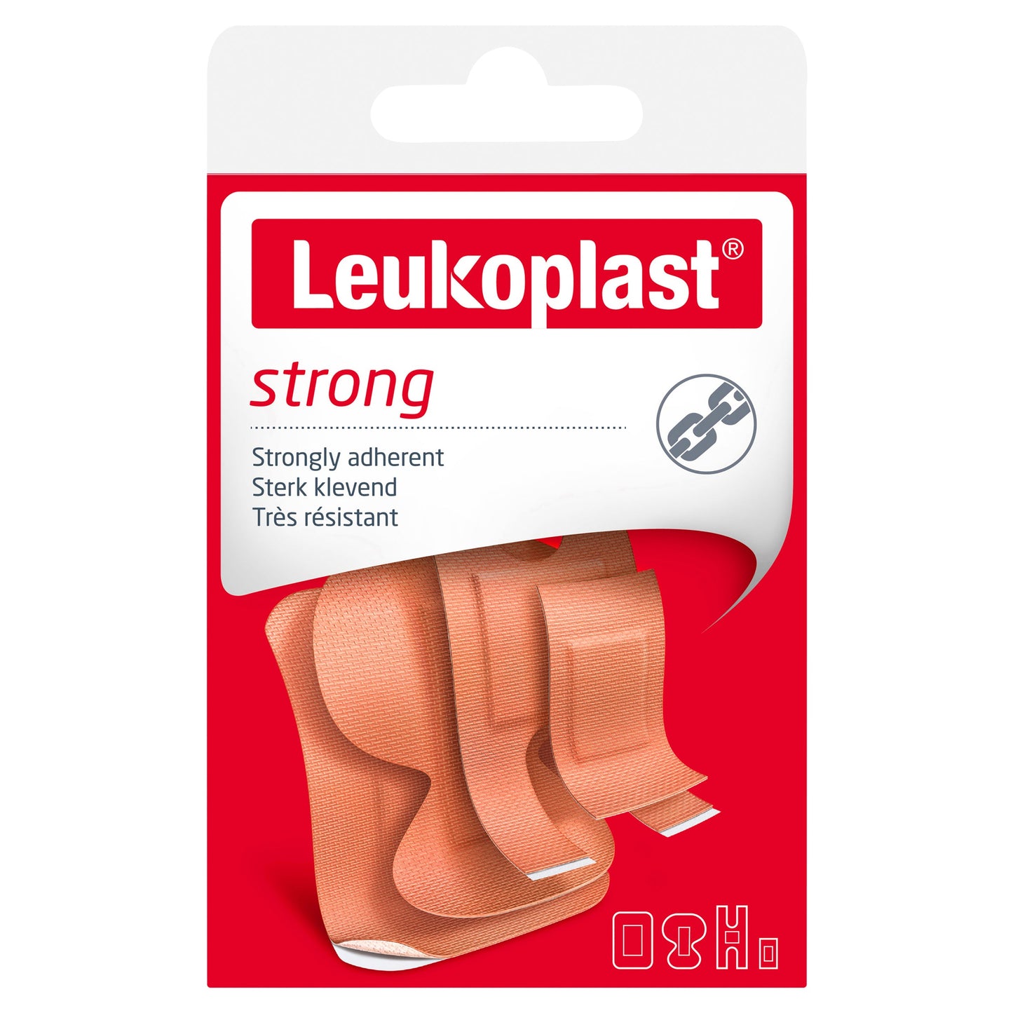 LEUKOPLAST STRONG ASSORTED 20PK