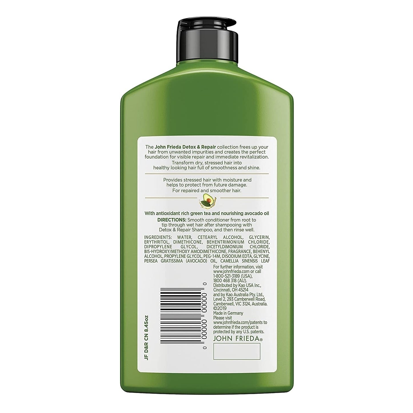 John Frieda Detox & Repair Conditioner 250mL