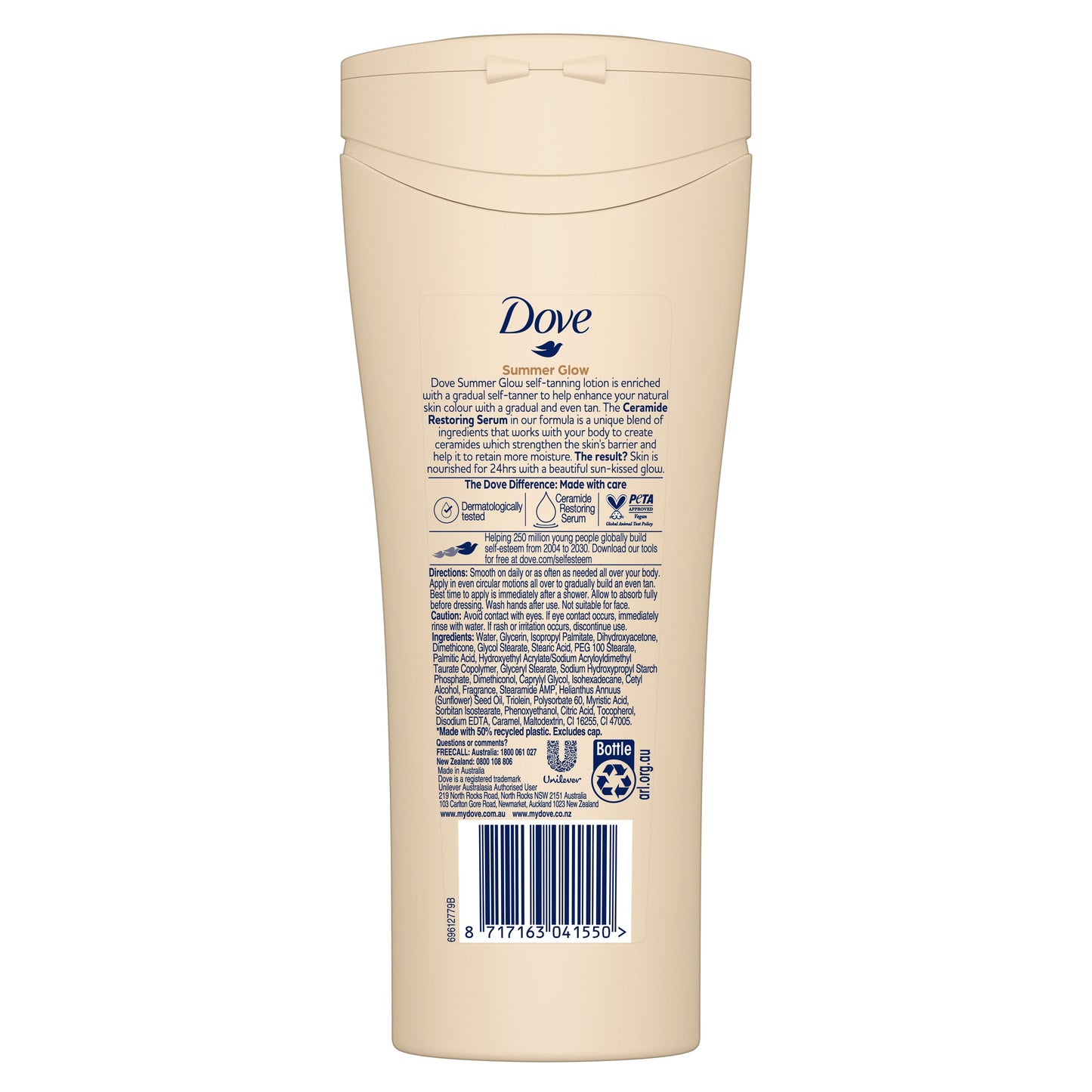 Dove Summerglow Body Lotion Fair To Medium Skin 250ml