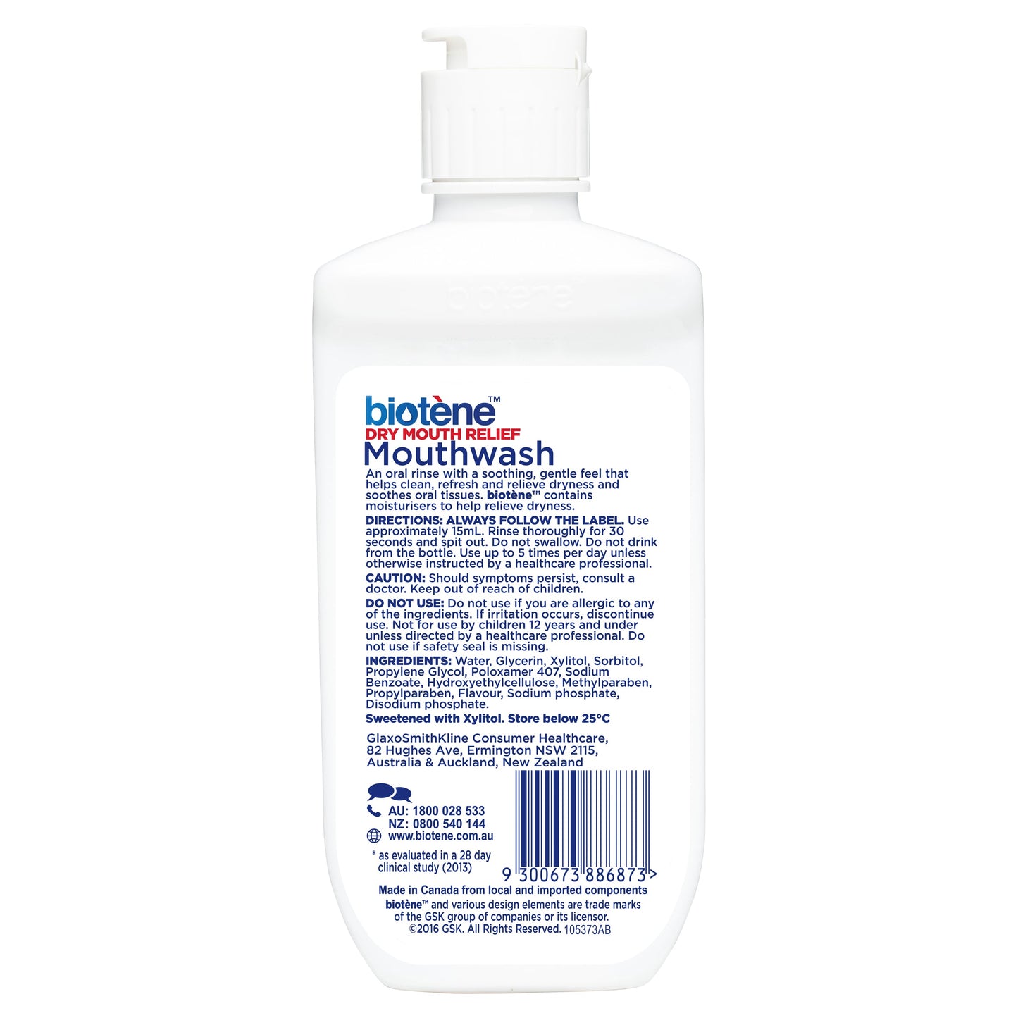 Biotene Dry Mouth Mouthwash 235ml