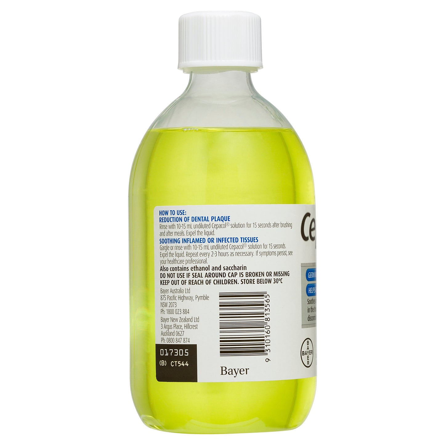 Cepacol Mouthwash Original 500ml