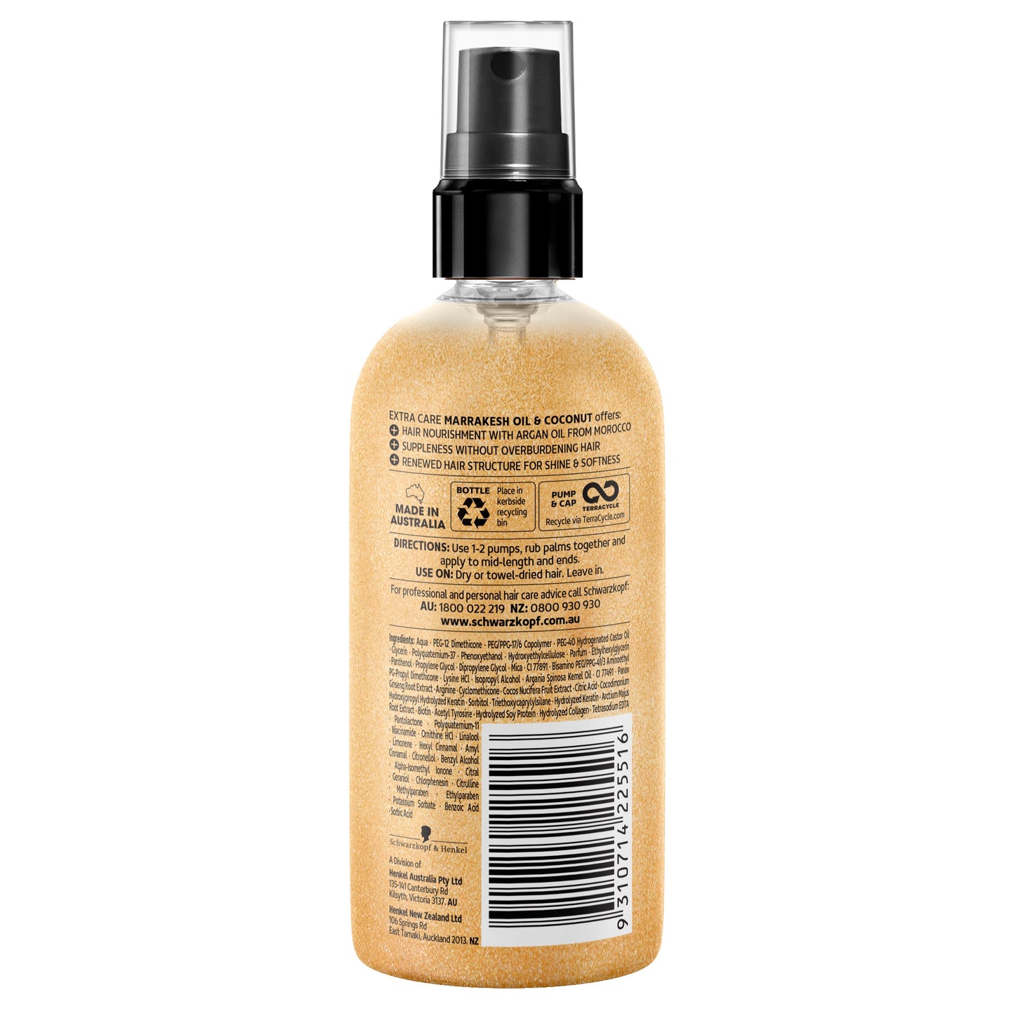 Schwarzkopf Extra Care Marrakesh Oil & Coconut Oil Serum 100mL