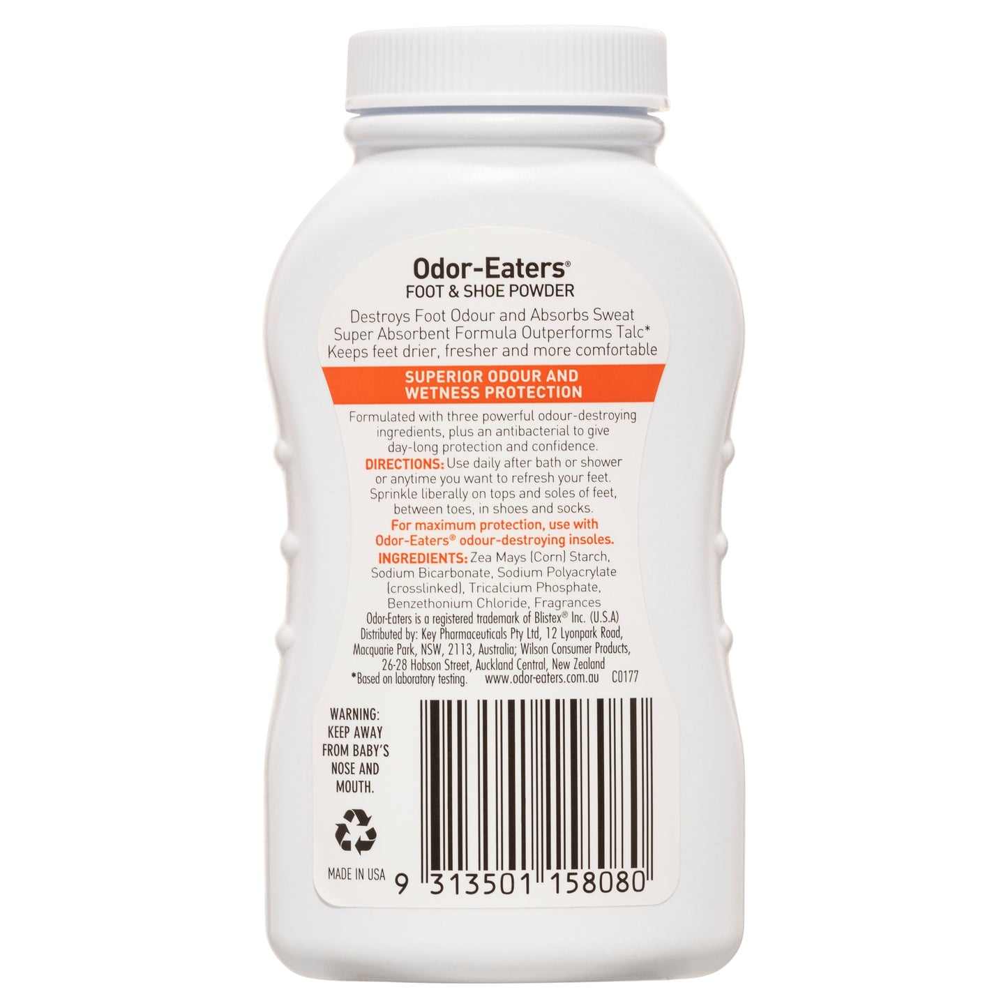 Odor Eaters Foot Powder 100g