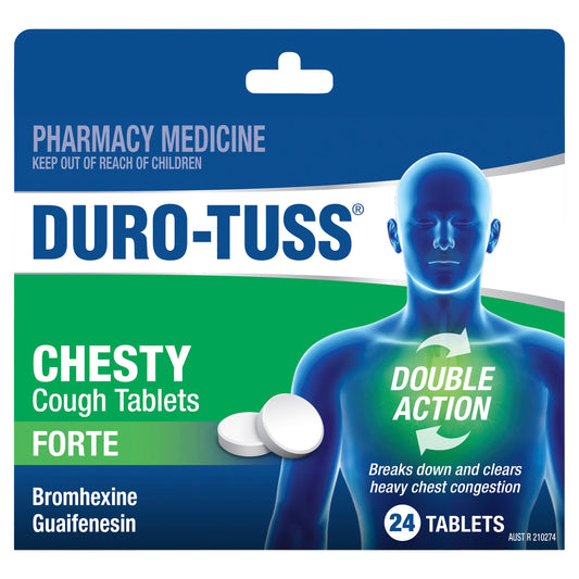 Duro-Tuss Chesty Cough Forte 24 Tablets