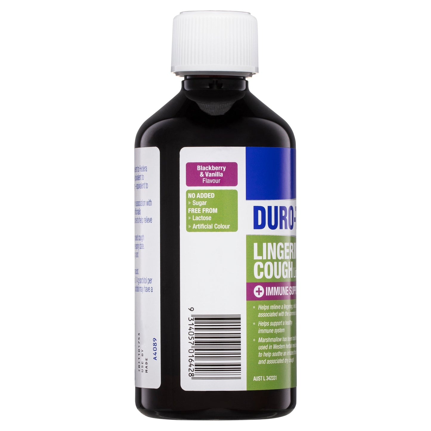 Durotuss Lingering Cough + Immune Support 350ml