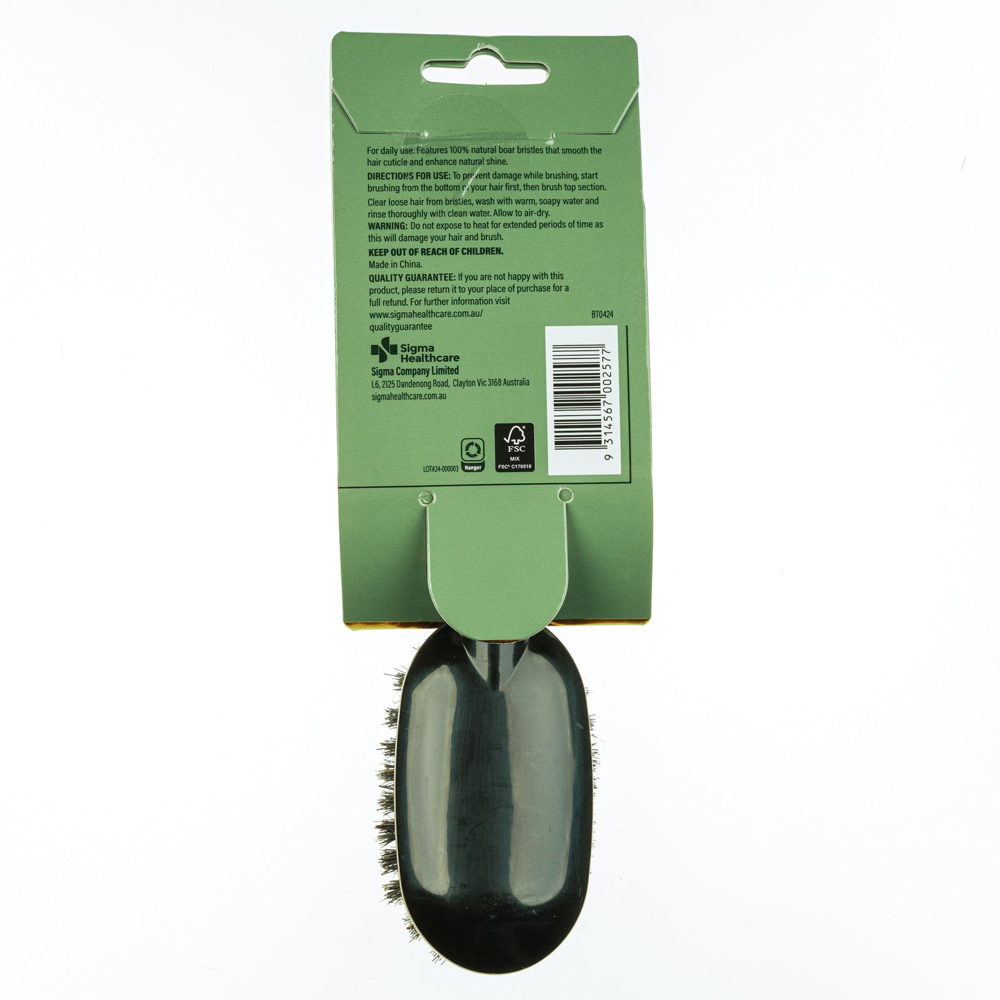 Beauty Theory Travel Boar Bristle Brush