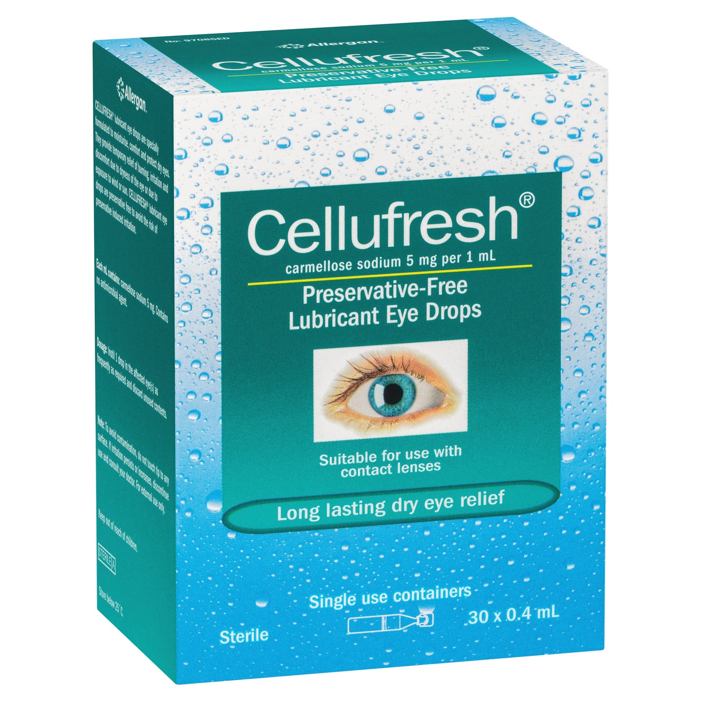 Cellufresh Eye Drops 30 X 0.4ml Vials