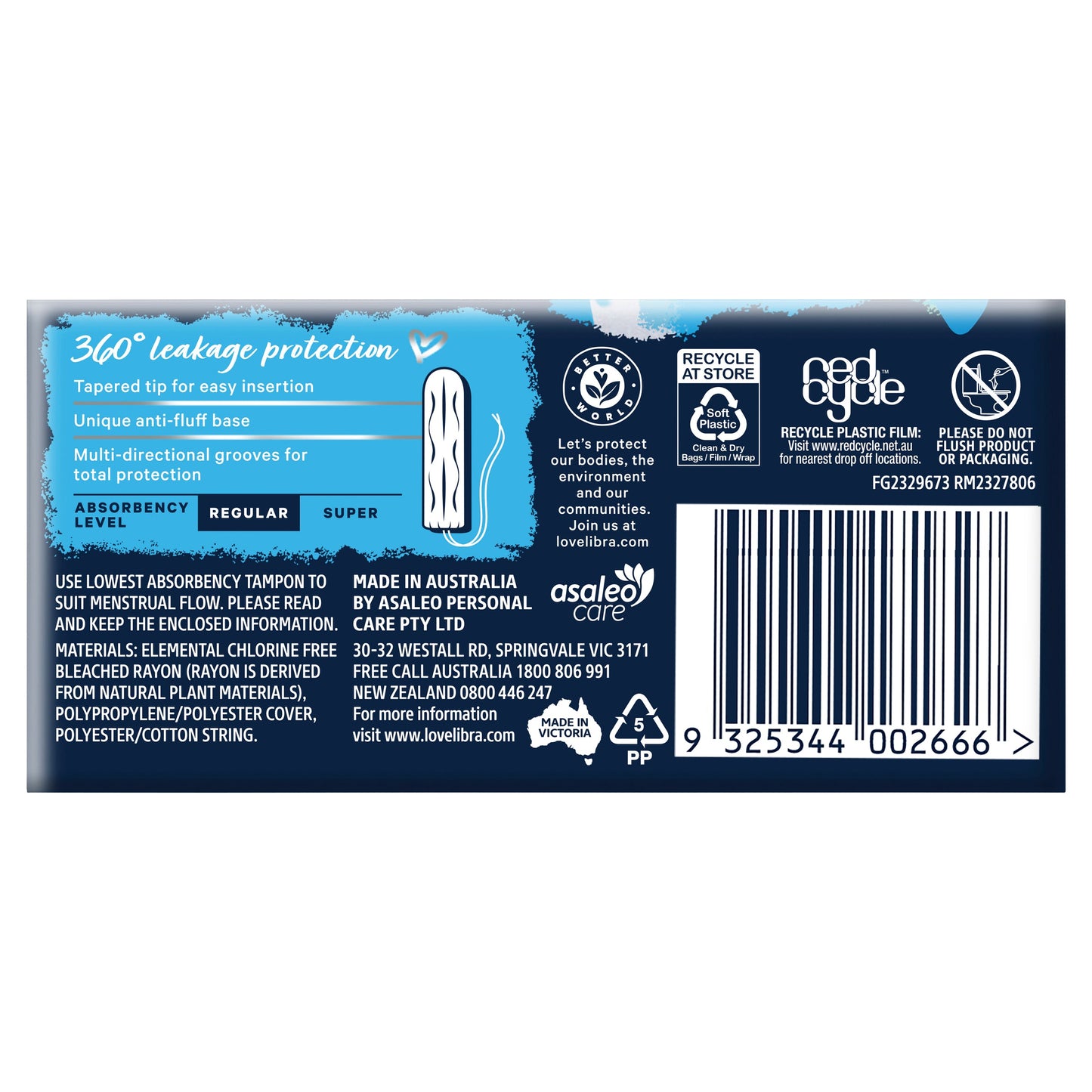 Libra Tampons Regular 16PK