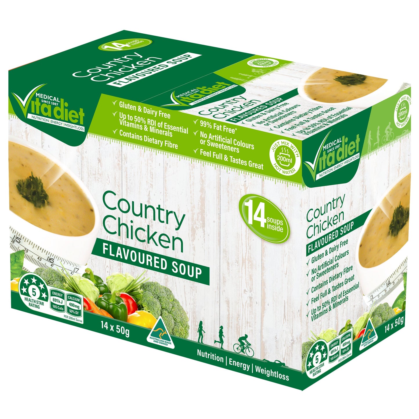 Vita Diet Country Chicken Soup 14 Pack