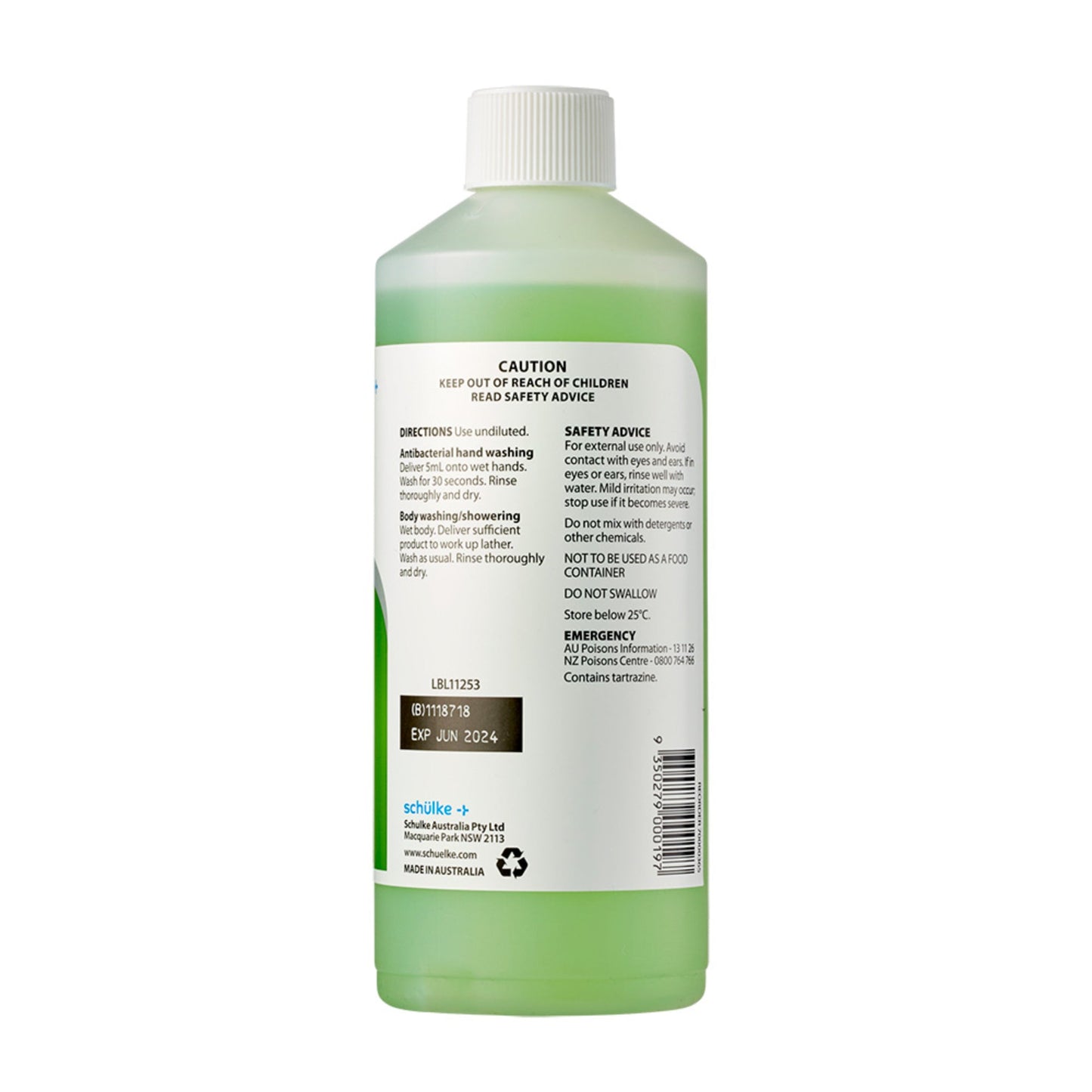 Microshield 2 Chlorhexidine Skin Cleanser 500ml