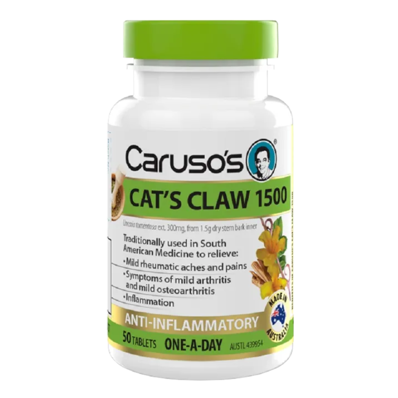 Caruso's Cat’s Claw 1500 50 Tablets
