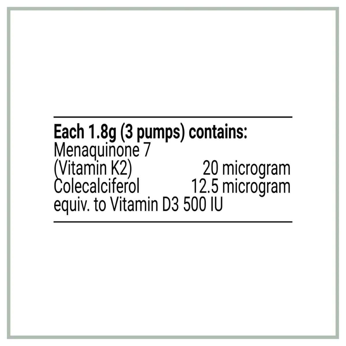 Melrose Liposomal Vitamin D3-K2 Oral Liquid 50ml
