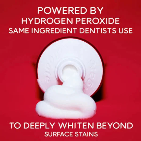 Colgate Optic White High Impact White Glistening Mint Teeth Whitening Toothpaste with hydrogen peroxide 85g
