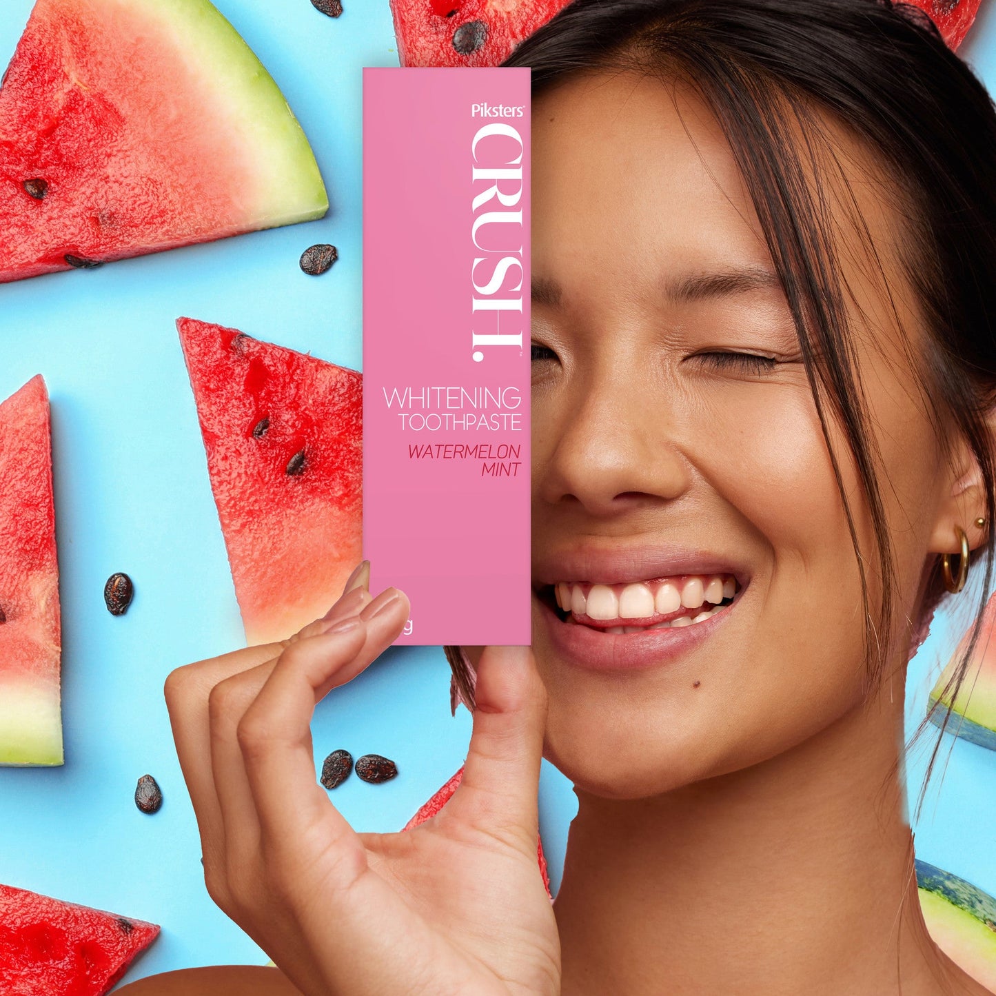 Piksters® CRUSH® Whitening Toothpaste Watermelon 96g