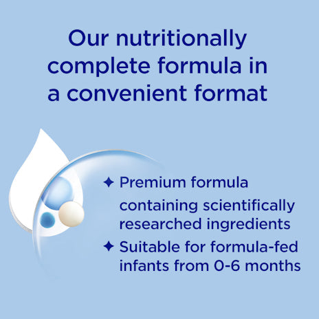 Aptamil Gold+ 1 Baby Infant Formula Powder Sachets From Birth to 6 Months 22.5g 5 Pack