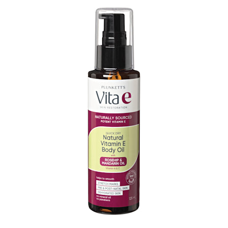 Plunkett's Vita E Natural Vitamin E Quick Dry Oil 125ml