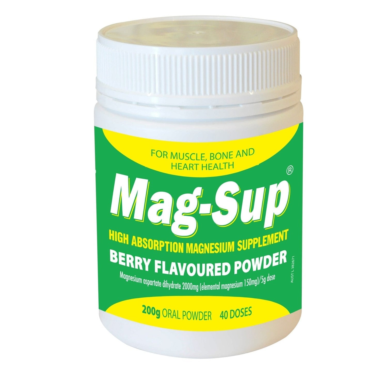MAG-SUP ORAL POWDER JAR 200G