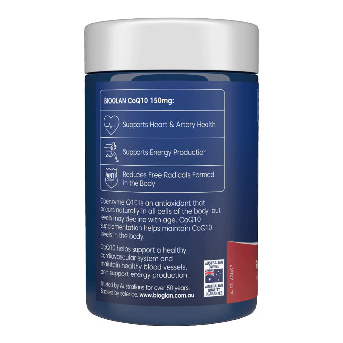 Bioglan CoQ10 150mg 150 Capsules