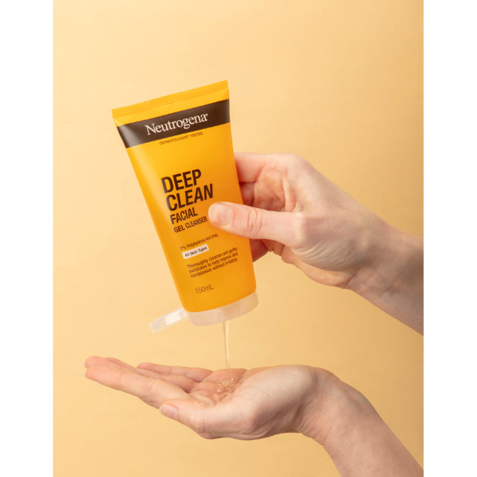 Neutrogena® Deep Clean Facial Gel Cleanser 150g