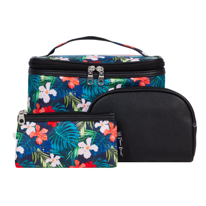 Femme Beaute Cosmetic Bag 3 Piece Set