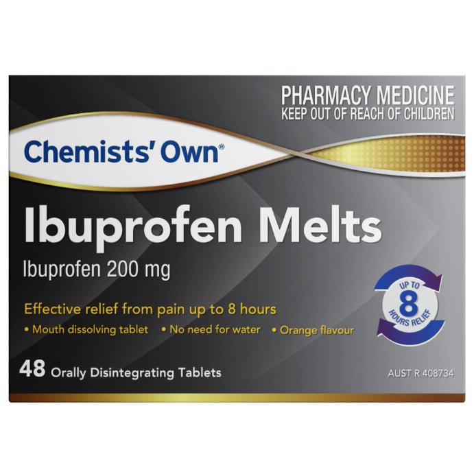 Chemists’ Own Ibuprofen Melts 48 Tablets