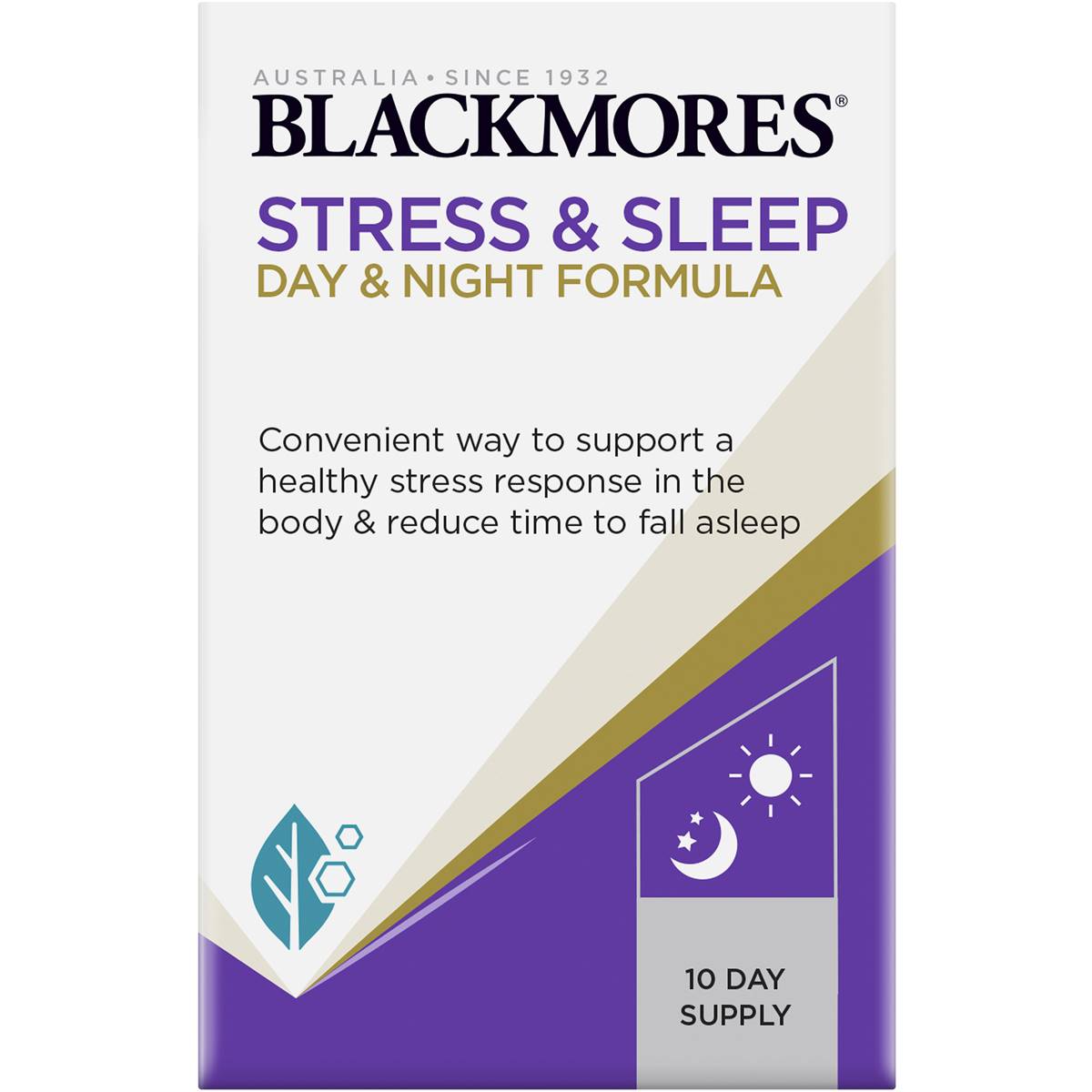 Blackmores Stress and Sleep Day and Night Formula 20