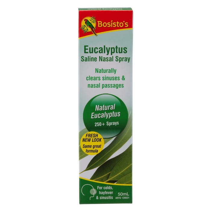 Bosisto's Eucalyptus Nasal Spray 50ml