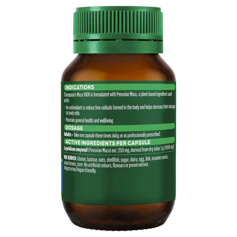 Thompson’s Maca 1000 60 Capsules