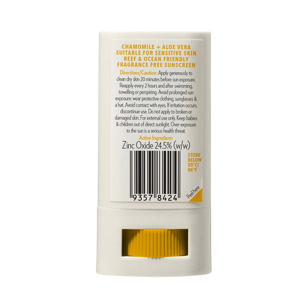 Little Urchin Kids Natural Zinc Stick Clear Spf 50+ 20g