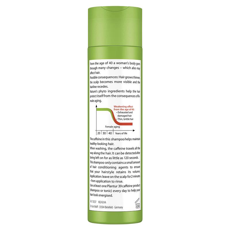 Plantur 39 Phyto-Caffeine Shampoo for Fine Hair 250mL