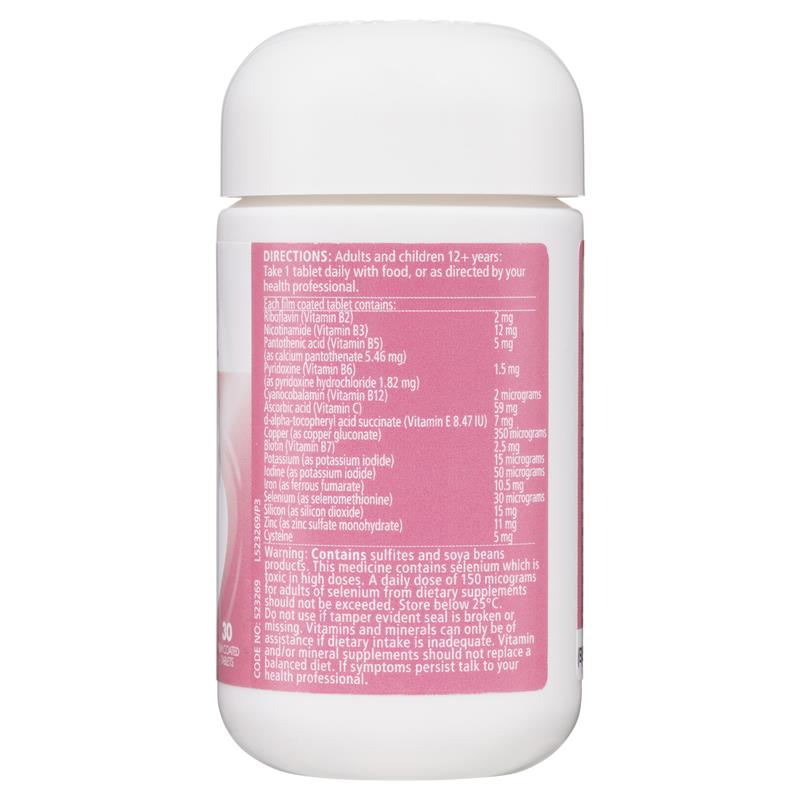 Nature's Way Hair Growth Support + Biotin & Silicon 30 Tablets