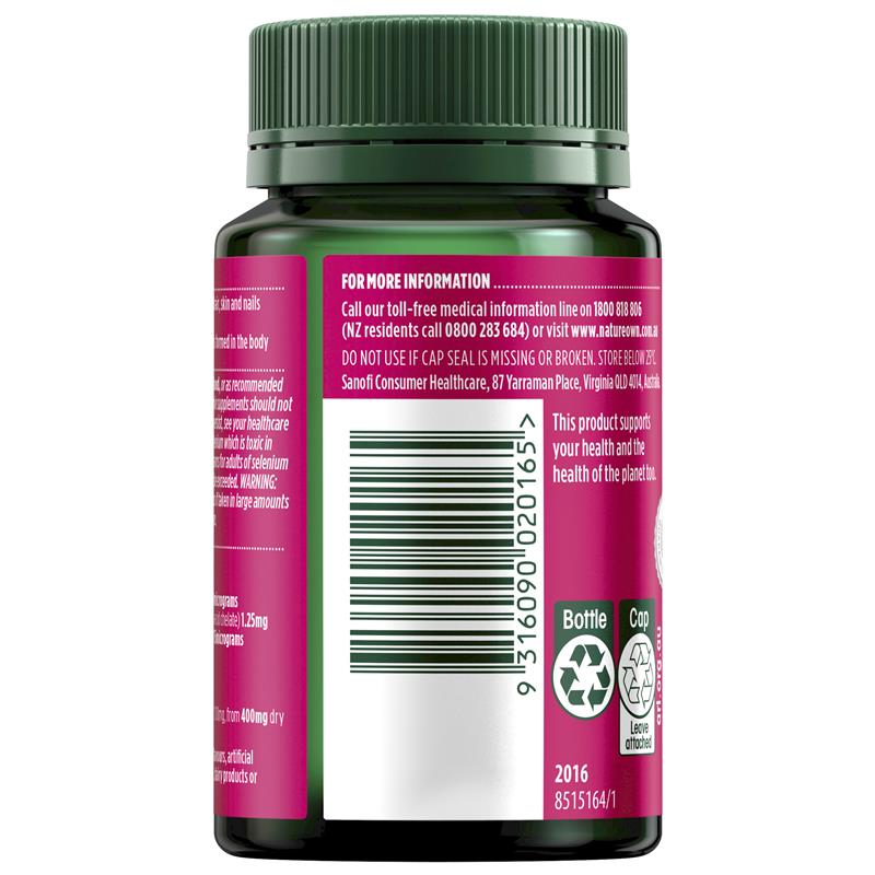 Natures Own Hair Skin & Nails 50 Tablets