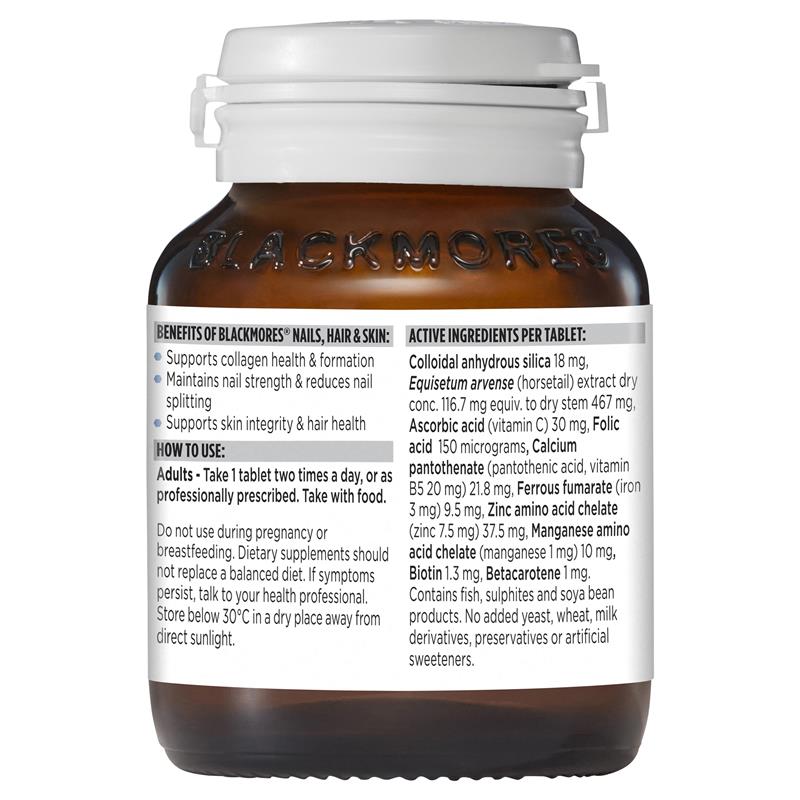 Blackmores Nails Hair & Skin 120 Tablets