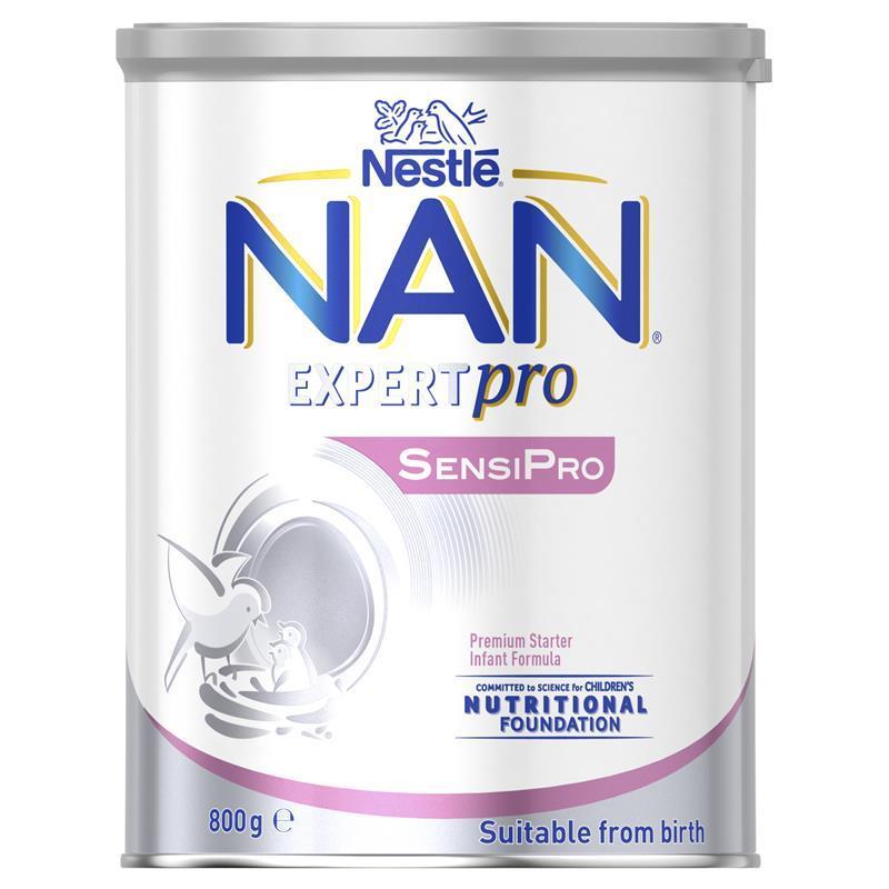 Nestlé NAN EXPERTpro SENSIpro Baby Infant Formula, From Birth to 12 Months 800g