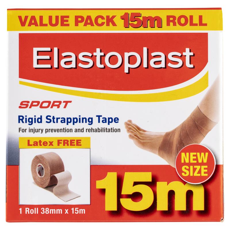 Elastoplast Sport Rigid Strapping Tape 38mm x 15m