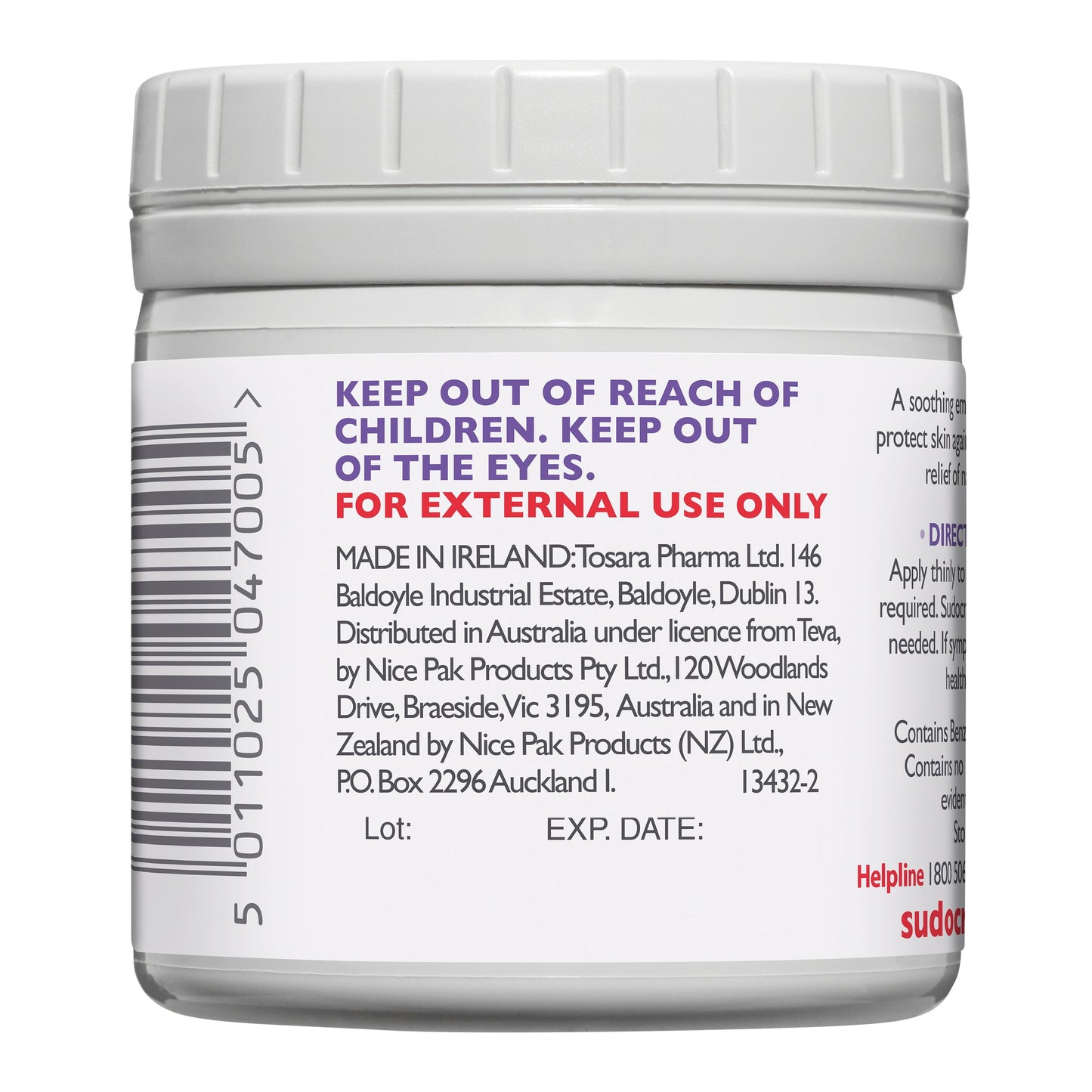 Sudocrem Healing Cream 125g