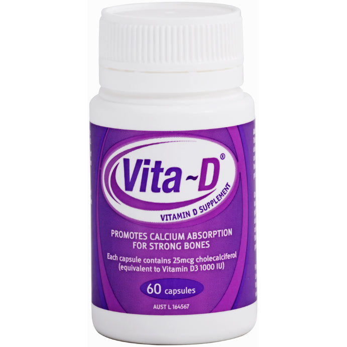 Vita-D Vitamin D Supplement 60 Capsules