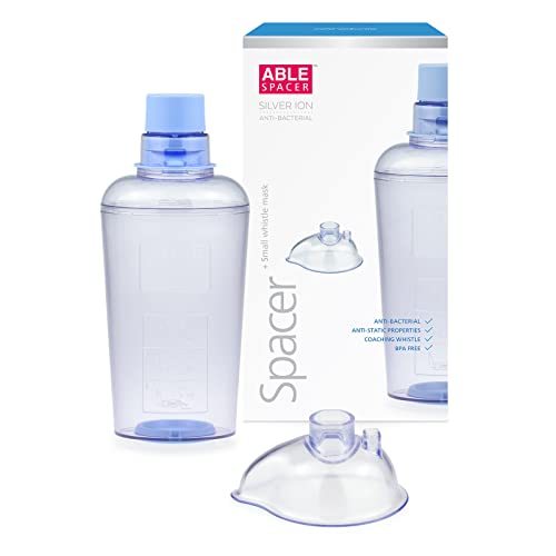 Able Spacer Anti-bacterial With Whistle Mask Small Infant