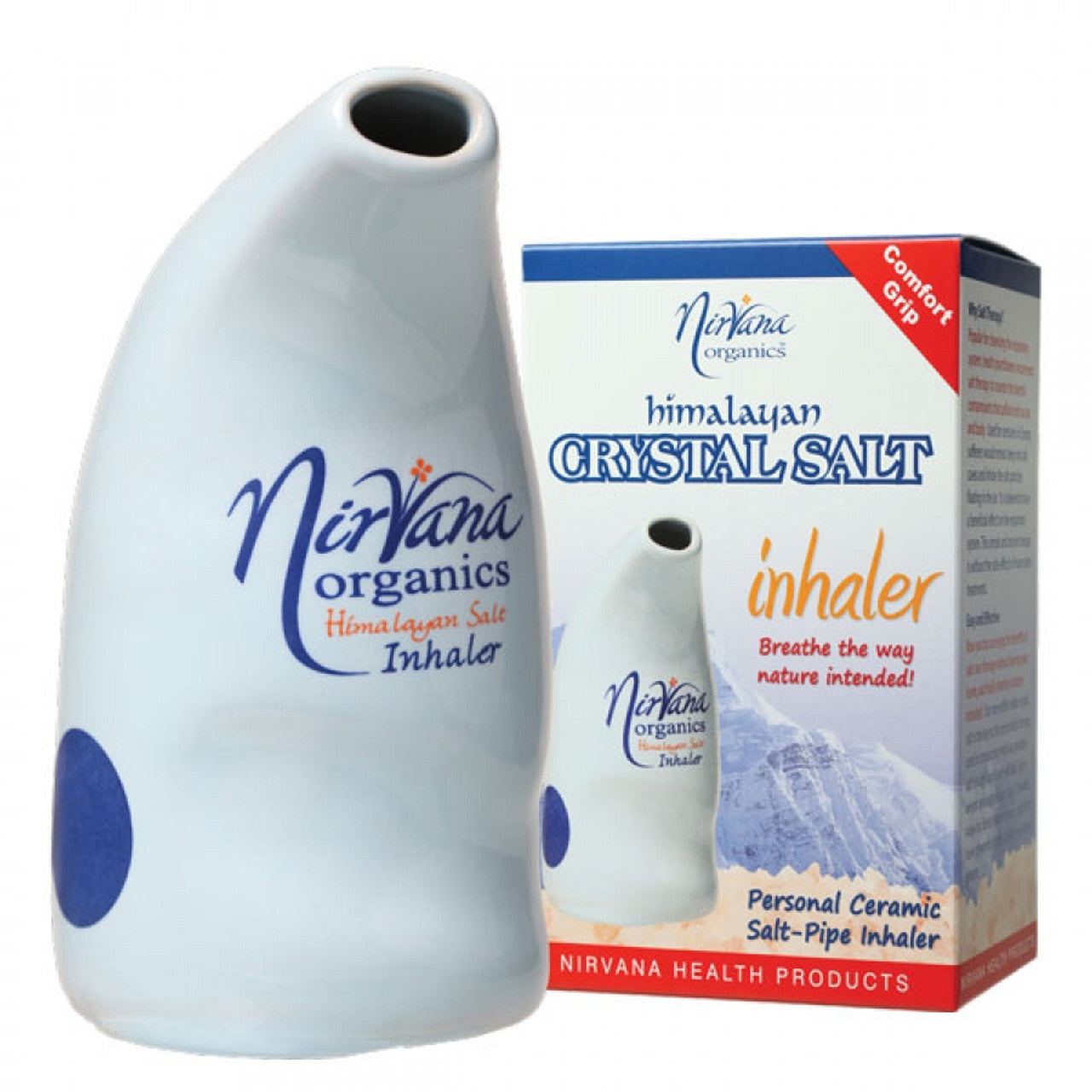 NIRVANA ORGANICS Himalayan Salt Inhaler Ceramic - 1